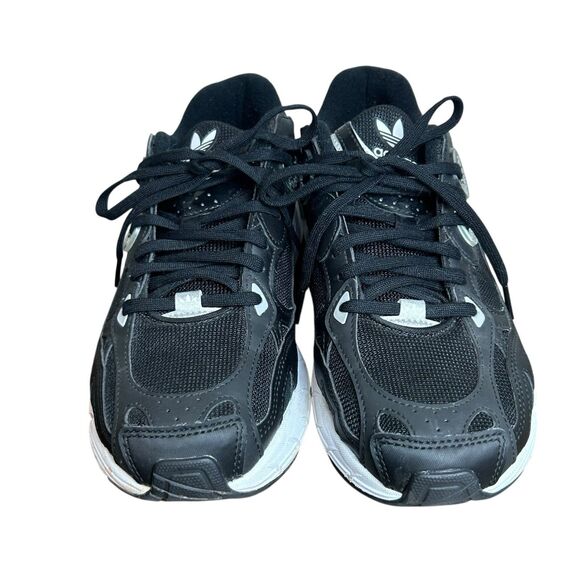 Adidas Astir Black White Womens Sneakers Size 8 Shoes Athletic Gym Running - Picture 2 of 10